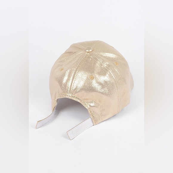 Gold One Size Fashion Cap - Picture 4 of 10